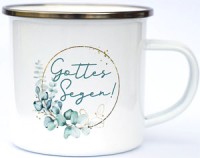 Emaille-Becher "Gottes Segen!"